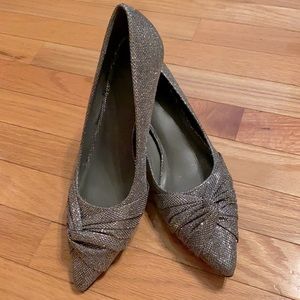 Ladies sparkle kitten heel